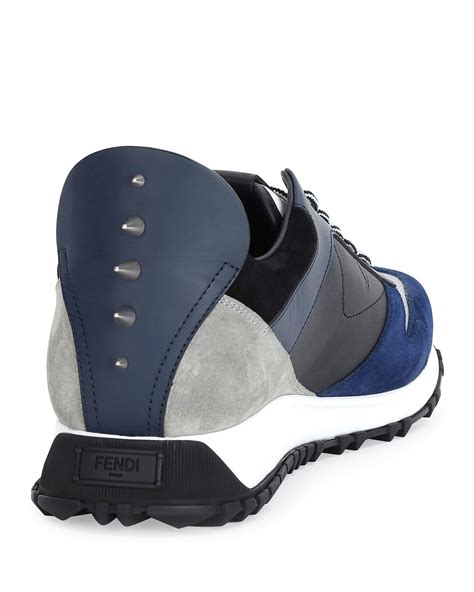 fendi sneaker men blue